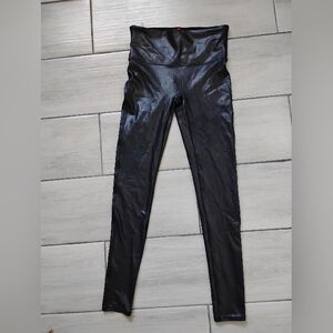 SPANX Women's Black Leggings Pants Size S